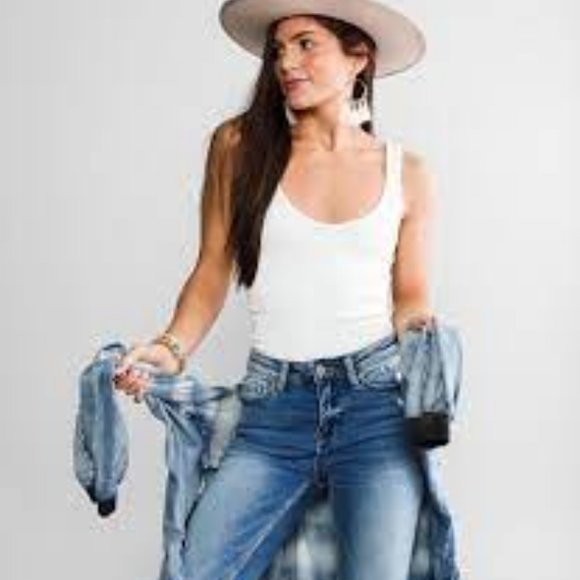 sale! New FREE PEOPLE XYZ Recycled Bodysuit / in white 1S1 - Picture 9 of 9